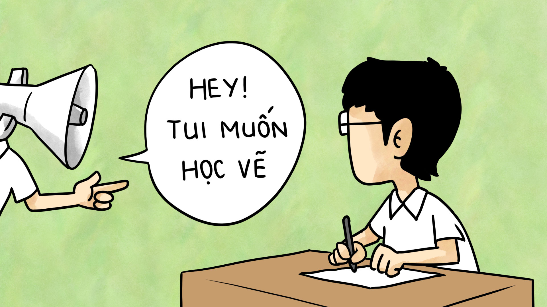 Học vẽ là học gì?